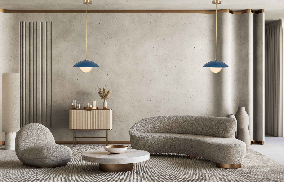 Zurich Halo Mid-century Chandelier - 1 Light - 32260