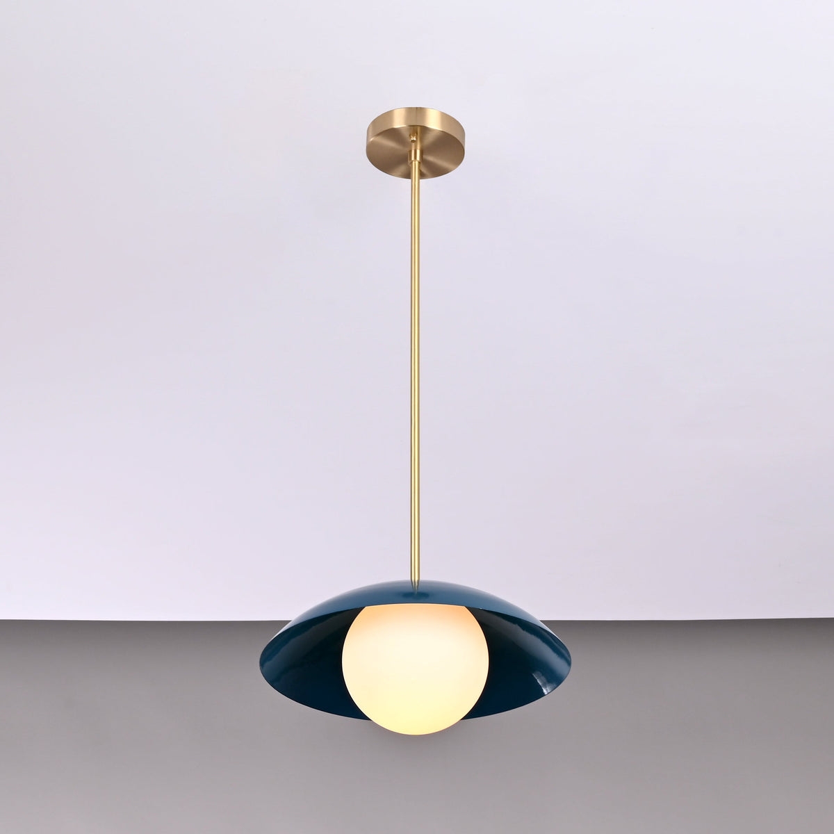 Zurich Halo Mid-century Chandelier - 1 Light - 32260