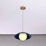Zurich Halo Mid-century Chandelier - 1 Light - 32260