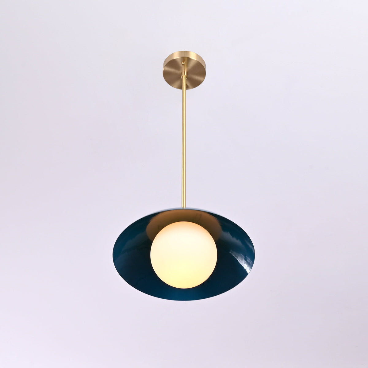 Zurich Halo Mid-century Chandelier - 1 Light - 32260