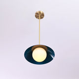 Zurich Halo Mid-century Chandelier - 1 Light - 32260