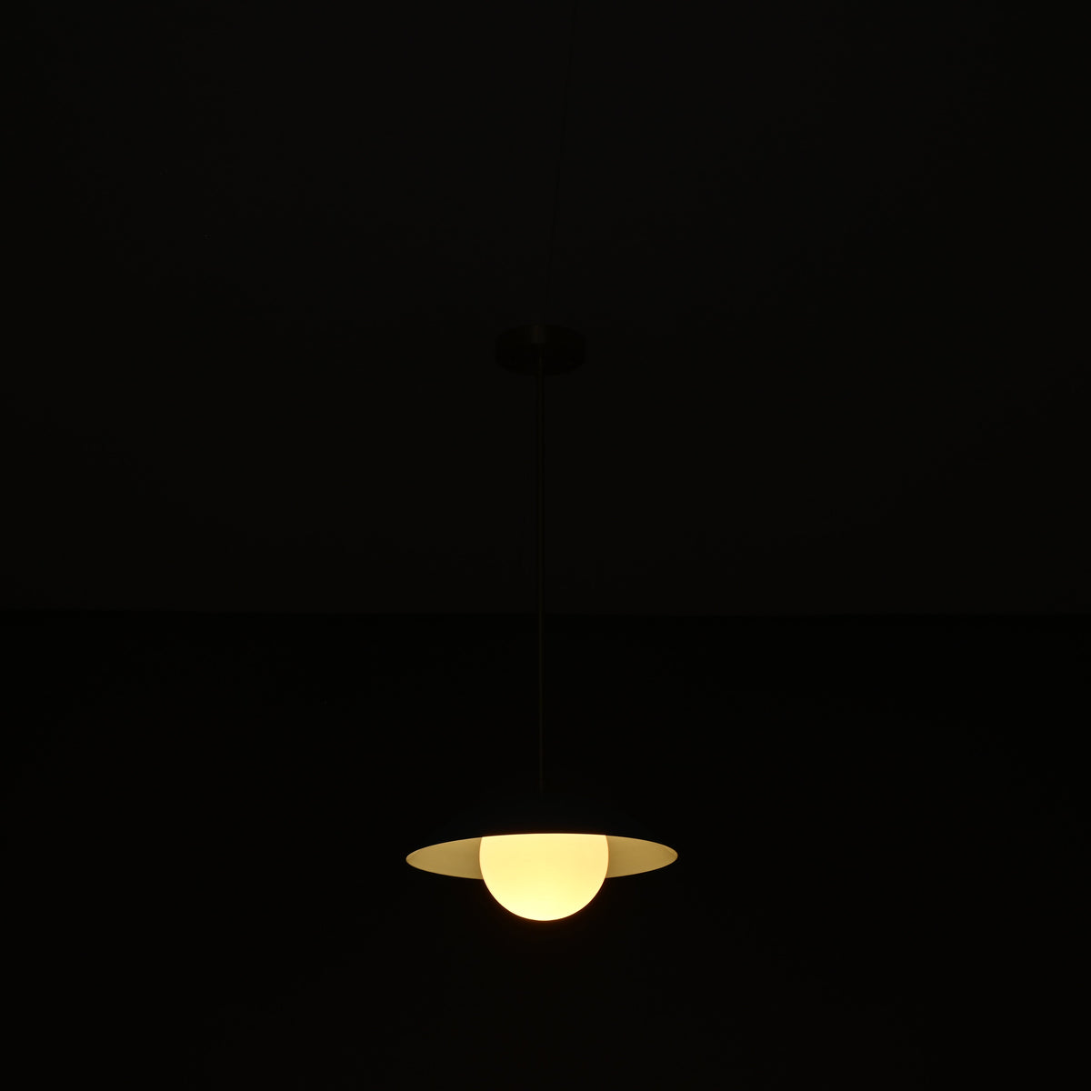 Zurich Halo Mid-century Chandelier - 1 Light - 32260