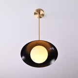Milan Halo - Brass Chandelier - 1 Light - 32262