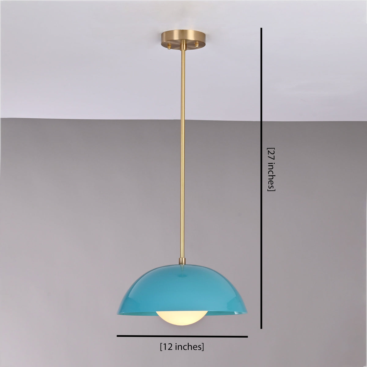 Cairo Halo Mid-century Chandelier - 1 Light - 32266