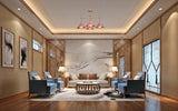 Tokyo Apex - Pendant Chandelier - 4 Lights - 32268