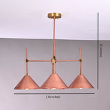 Tokyo Apex - Pendant Chandelier - 4 Lights - 32268