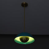 Copenhagen Discus  -  Uplifting Mid-century Chandelier - 2 Lights - 32281