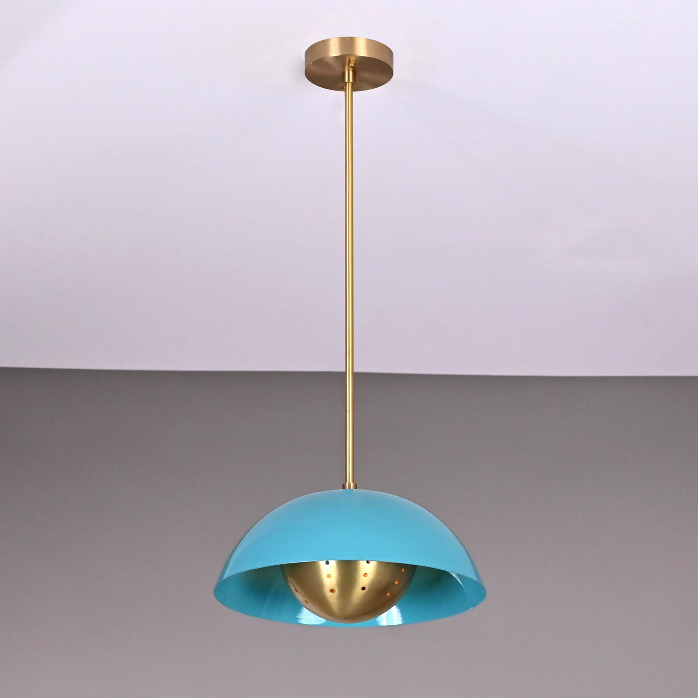 Copenhagen Discus  -  Uplifting Mid-century Chandelier - 2 Lights - 32281