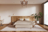 Barcelona Apex  -  Uplifting Brass Chandelier - 4 Lights - 32282