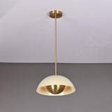Rome Discus  -  Uplifting Brass Chandelier - 2 Lights - 32285