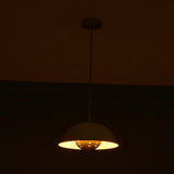 Rome Discus  -  Uplifting Brass Chandelier - 2 Lights - 32285