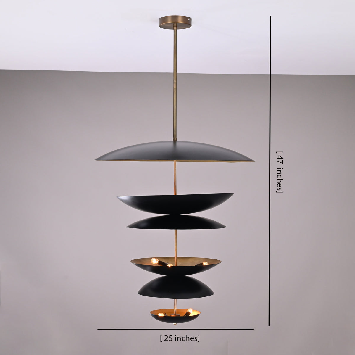 Zurich Cascade  -  Uplifting Ceiling Chandelier - 10 Lights - 32291
