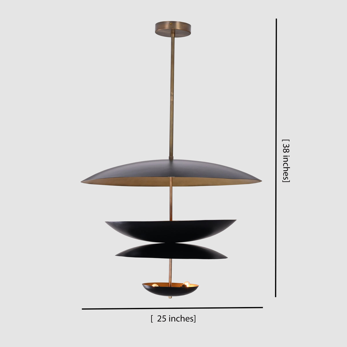 Milan Cascade  -  Uplifting Mid-century Chandelier - 8 Lights - 32292