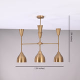 Cairo Pivot - Diabolo Pendant Chandelier - 8 Lights - 32293