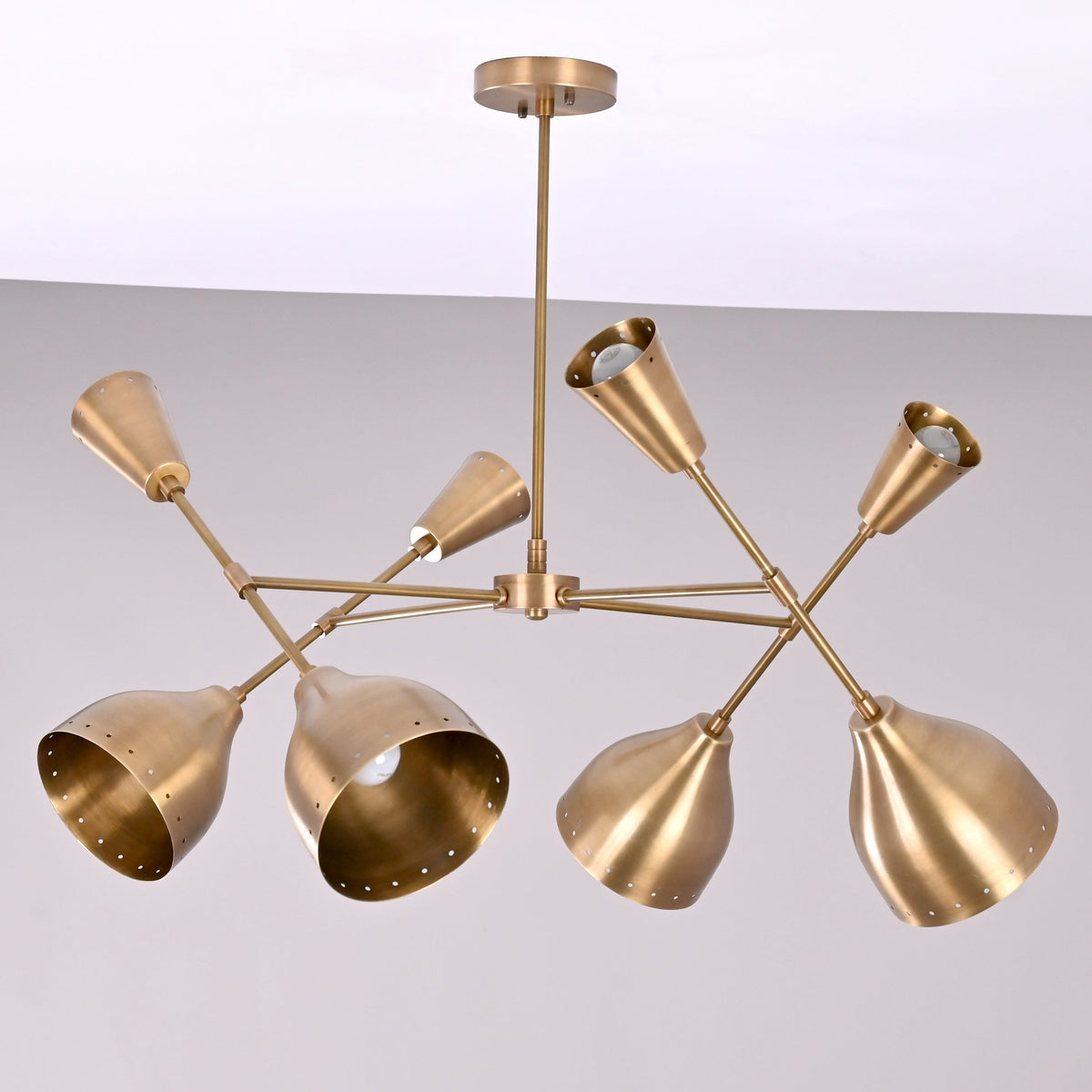 Cairo Pivot - Diabolo Pendant Chandelier - 8 Lights - 32293
