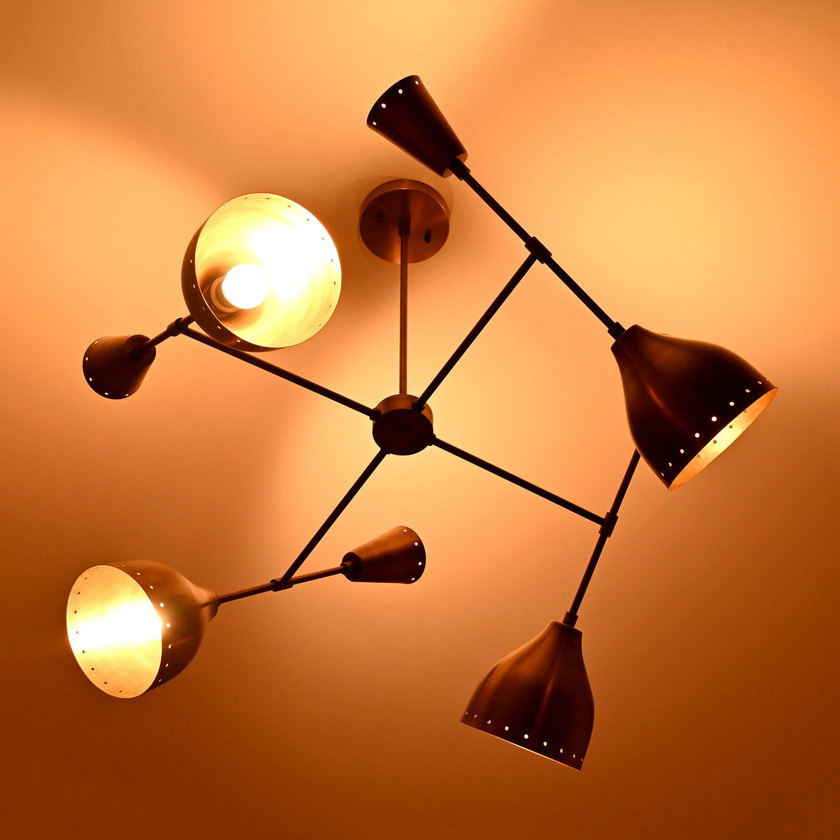 Cairo Pivot - Diabolo Pendant Chandelier - 8 Lights - 32293