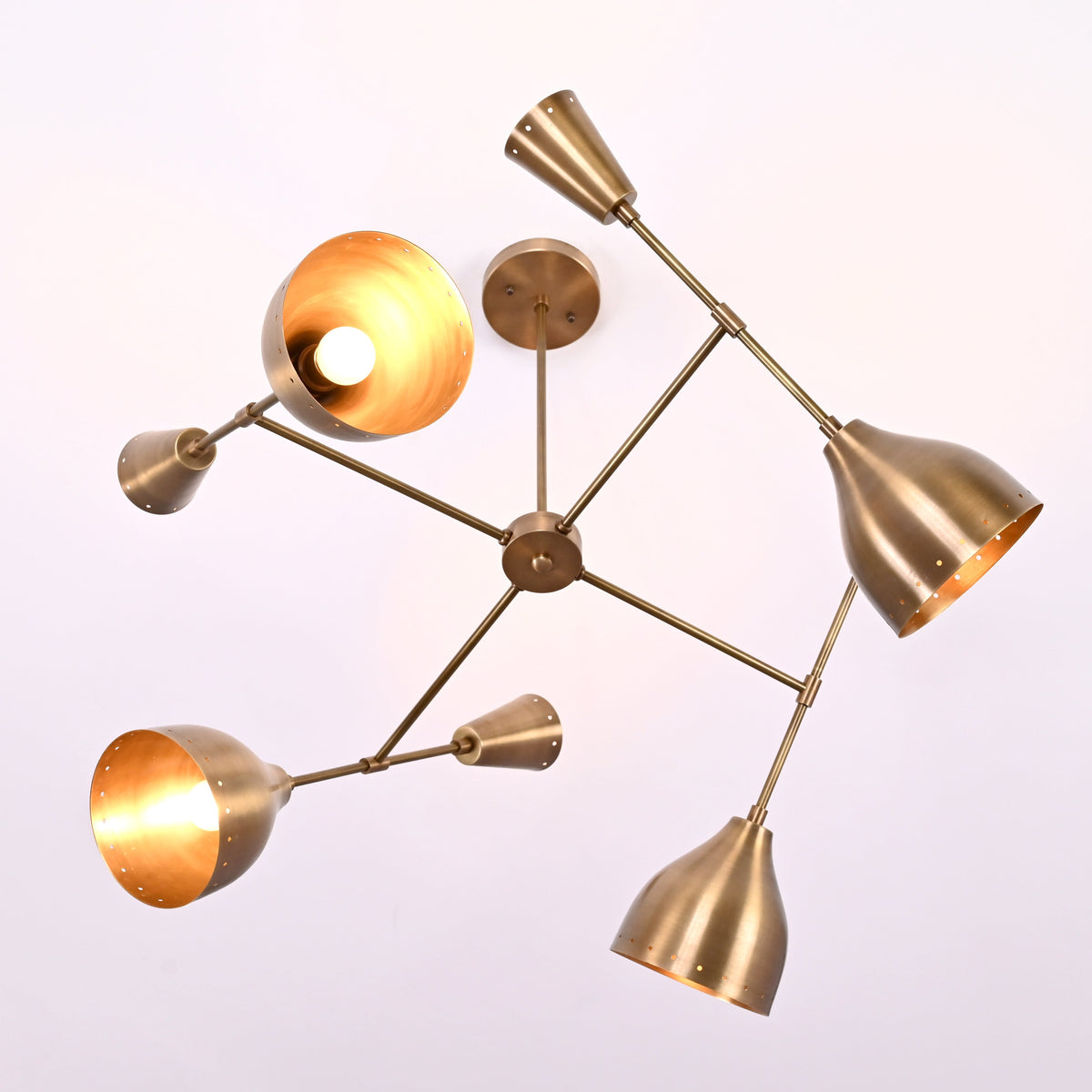 Cairo Pivot - Diabolo Pendant Chandelier - 8 Lights - 32293