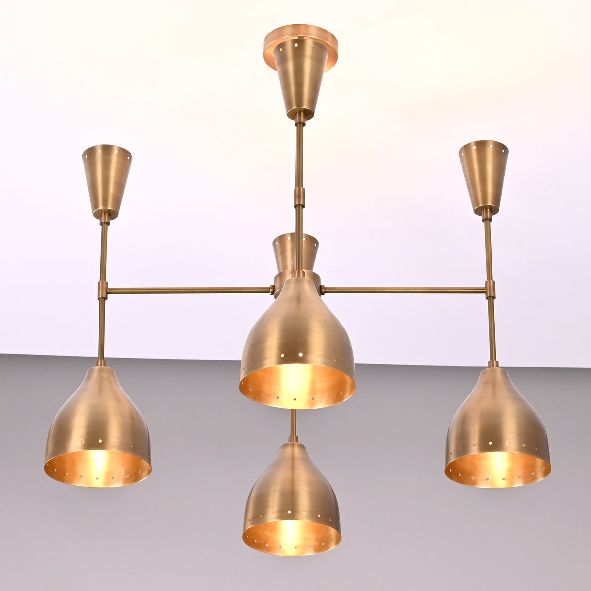 Cairo Pivot - Diabolo Pendant Chandelier - 8 Lights - 32293