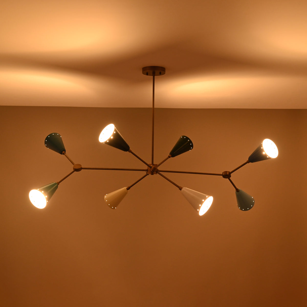 Athens Prism - Pendant Chandelier - 6 Lights - 32294