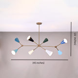 Athens Prism - Pendant Chandelier - 6 Lights - 32294