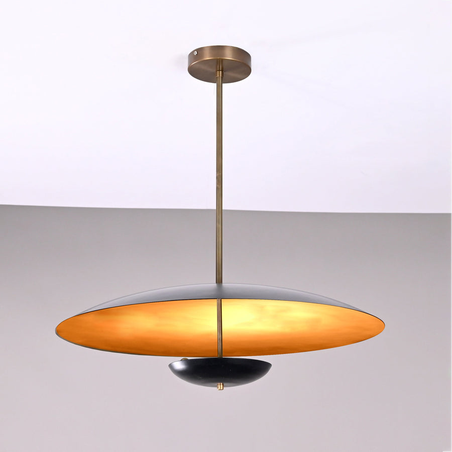 Havana Discus  -  Uplifting Ceiling Chandelier - 3 Lights - 32295