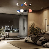 Monaco Pivot - Diabolo Chandelier - 8 Lights - 32297