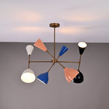 Monaco Pivot - Diabolo Chandelier - 8 Lights - 32297