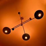Havana Orbital Mid-century Chandelier - 3 Lights - 32298