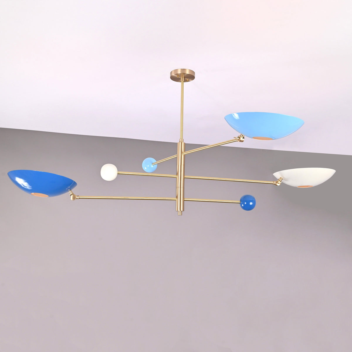 Havana Orbital Mid-century Chandelier - 3 Lights - 32298
