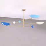 Havana Orbital Mid-century Chandelier - 3 Lights - 32298