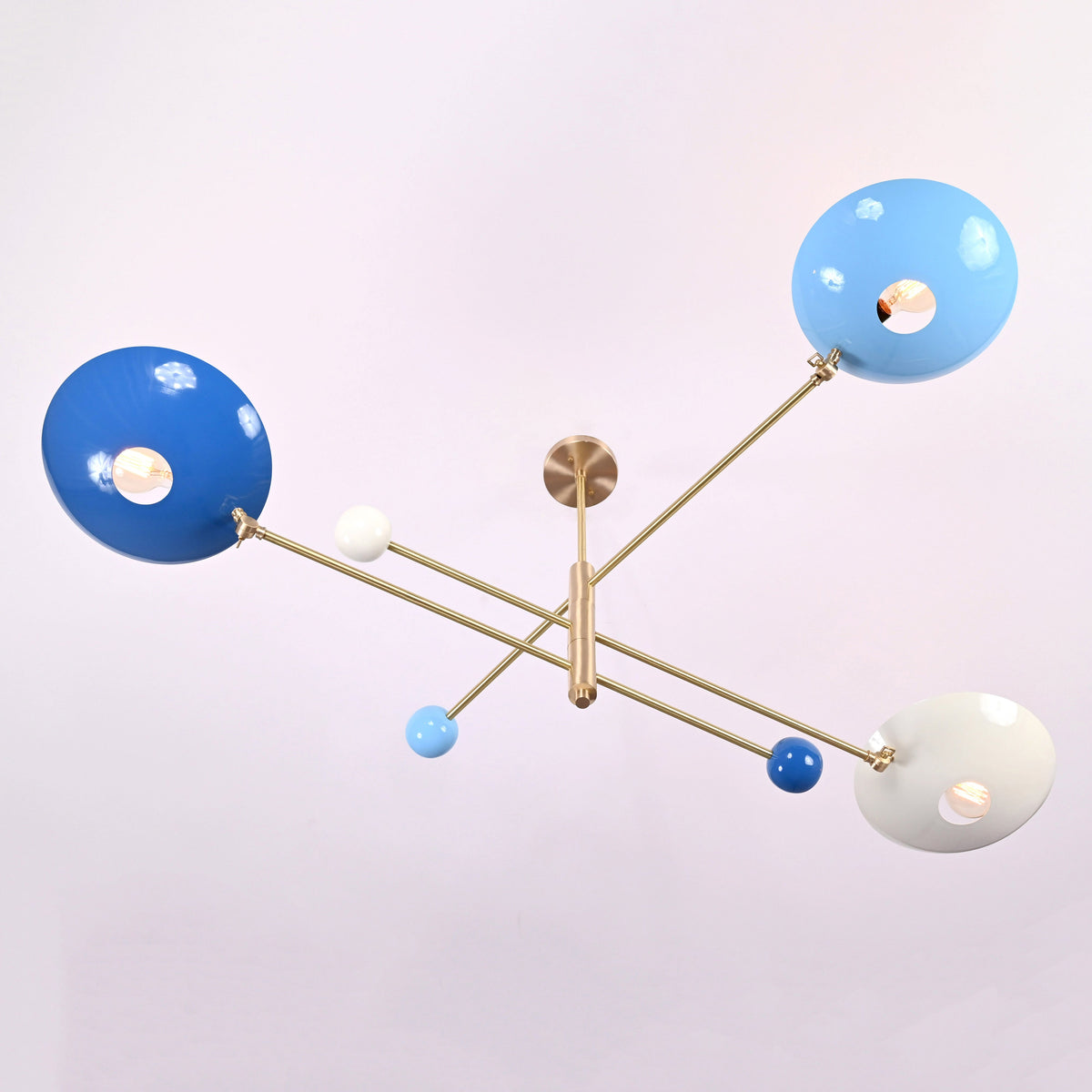 Havana Orbital Mid-century Chandelier - 3 Lights - 32298
