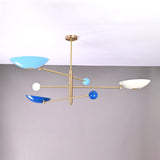 Havana Orbital Mid-century Chandelier - 3 Lights - 32298