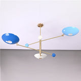 Havana Orbital Mid-century Chandelier - 3 Lights - 32298