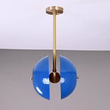Tokyo Crest  -  Uplifting Mid-century Chandelier - 6 Lights - 32299
