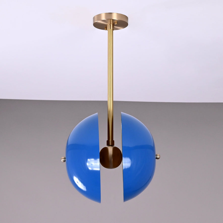Tokyo Crest  -  Uplifting Mid-century Chandelier - 6 Lights - 32299
