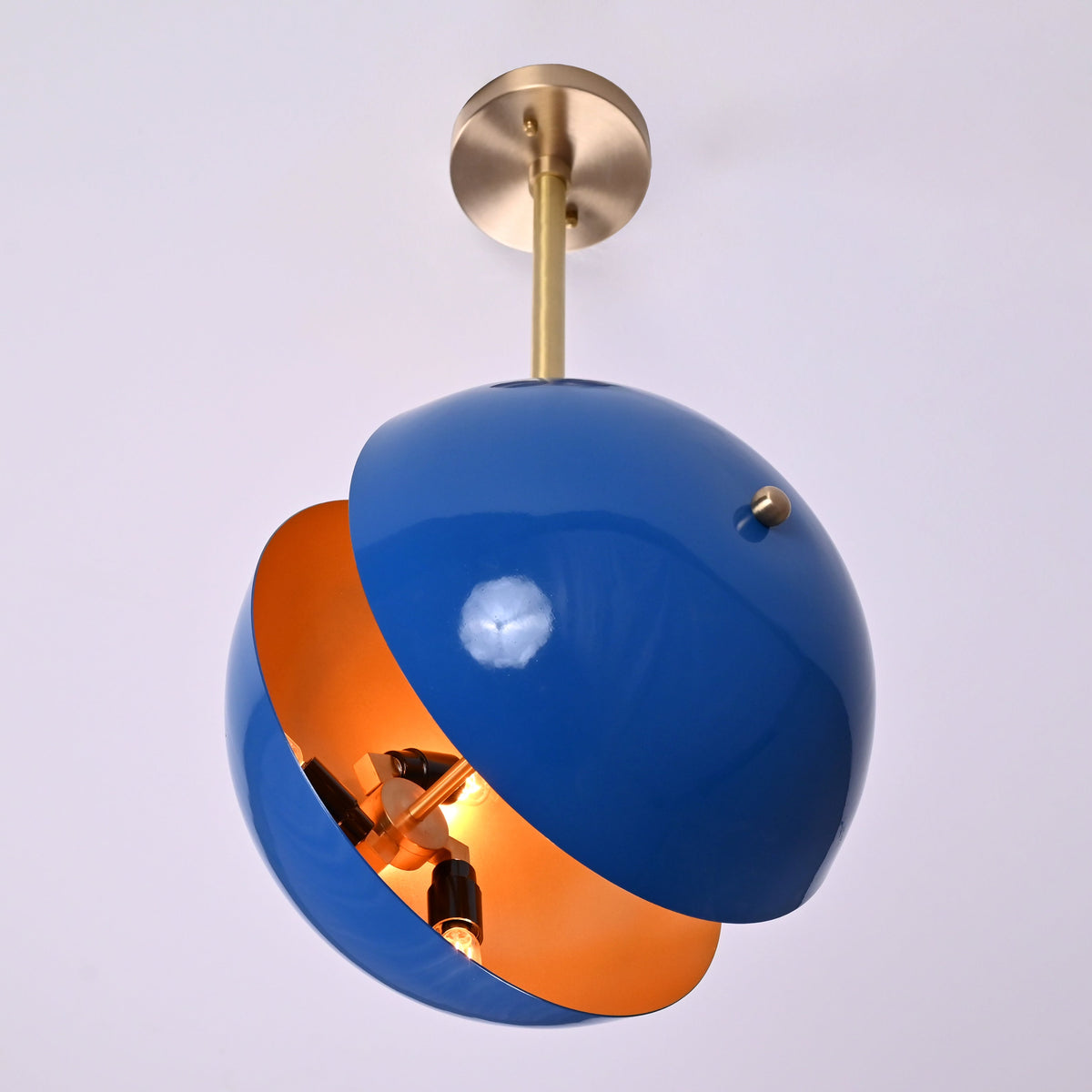 Tokyo Crest  -  Uplifting Mid-century Chandelier - 6 Lights - 32299