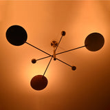 Berlin Orbital - Brass Chandelier - 3 Lights - 32300