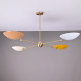 Monaco Discus  -  Uplifting Pendant Chandelier - 4 Lights - 32304