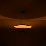Berlin Discus  -  Uplifting Mid-century Chandelier - 3 Lights - 32309