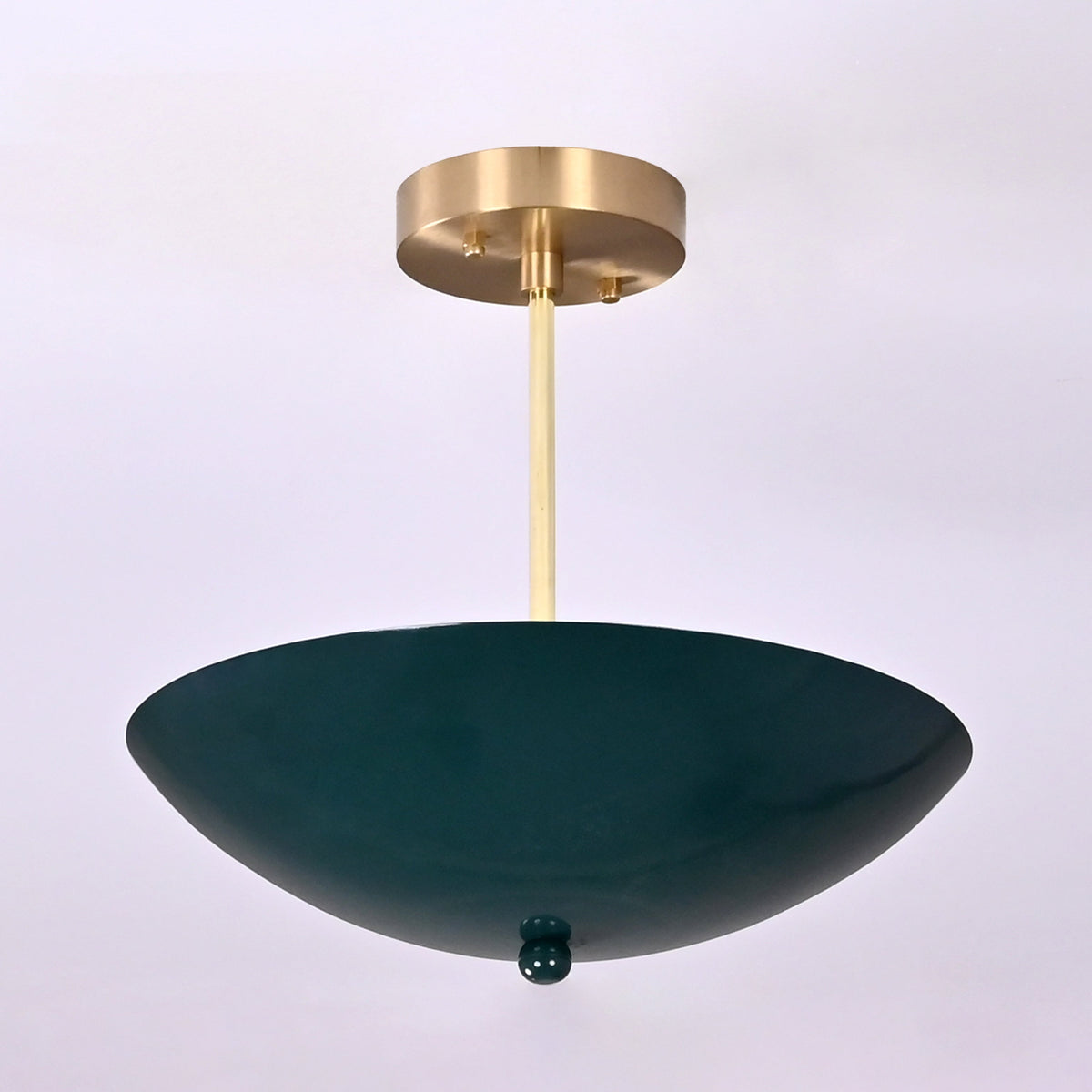 Athens Discus  -  Uplifting Brass Chandelier - 3 Lights - 32311