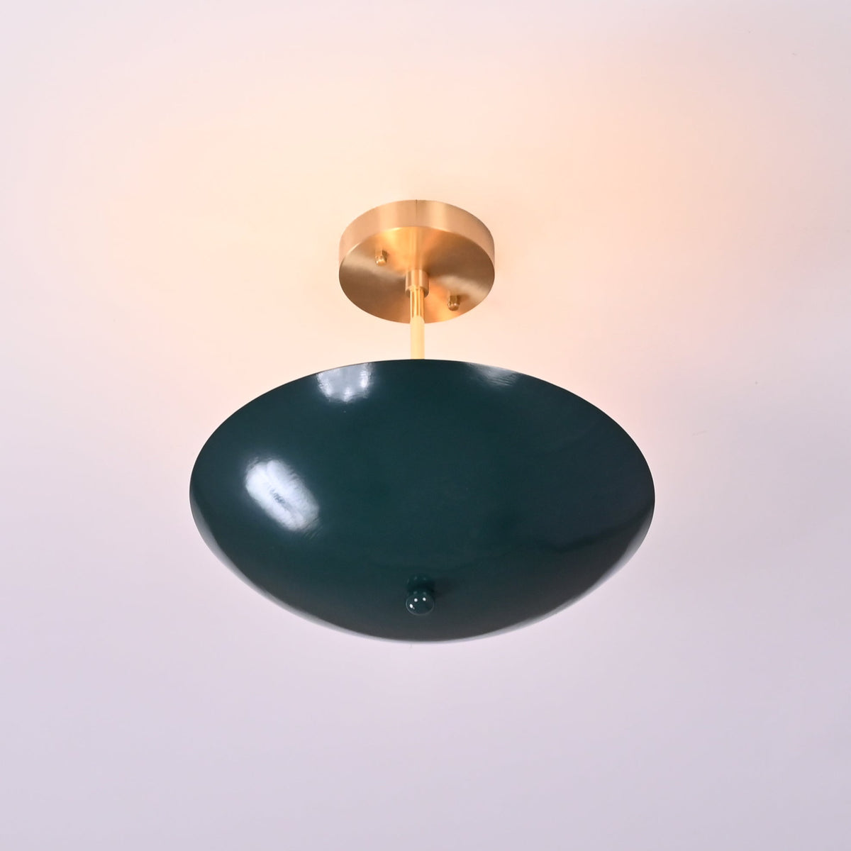 Athens Discus  -  Uplifting Brass Chandelier - 3 Lights - 32311