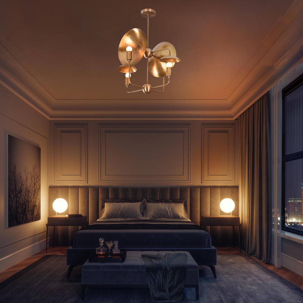 Copenhagen Heritage - Chandelier - 3 Lights - 32313