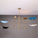 Milan Ortbital  -  Uplifting Pendant Chandelier - 5 Lights - 32314