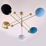 Milan Ortbital  -  Uplifting Pendant Chandelier - 5 Lights - 32314