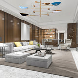 Milan Ortbital  -  Uplifting Pendant Chandelier - 5 Lights - 32314