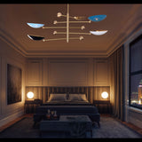 Milan Ortbital  -  Uplifting Pendant Chandelier - 5 Lights - 32314