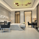 Lisbon Discus  -  Uplifting Chandelier - 4 Lights - 32315