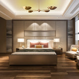 Lisbon Discus  -  Uplifting Chandelier - 4 Lights - 32315