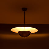 Zurich Discus  -  Uplifting Pendant Chandelier - 3 Lights - 32316