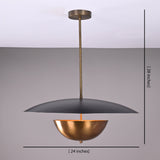 Zurich Discus  -  Uplifting Pendant Chandelier - 3 Lights - 32316